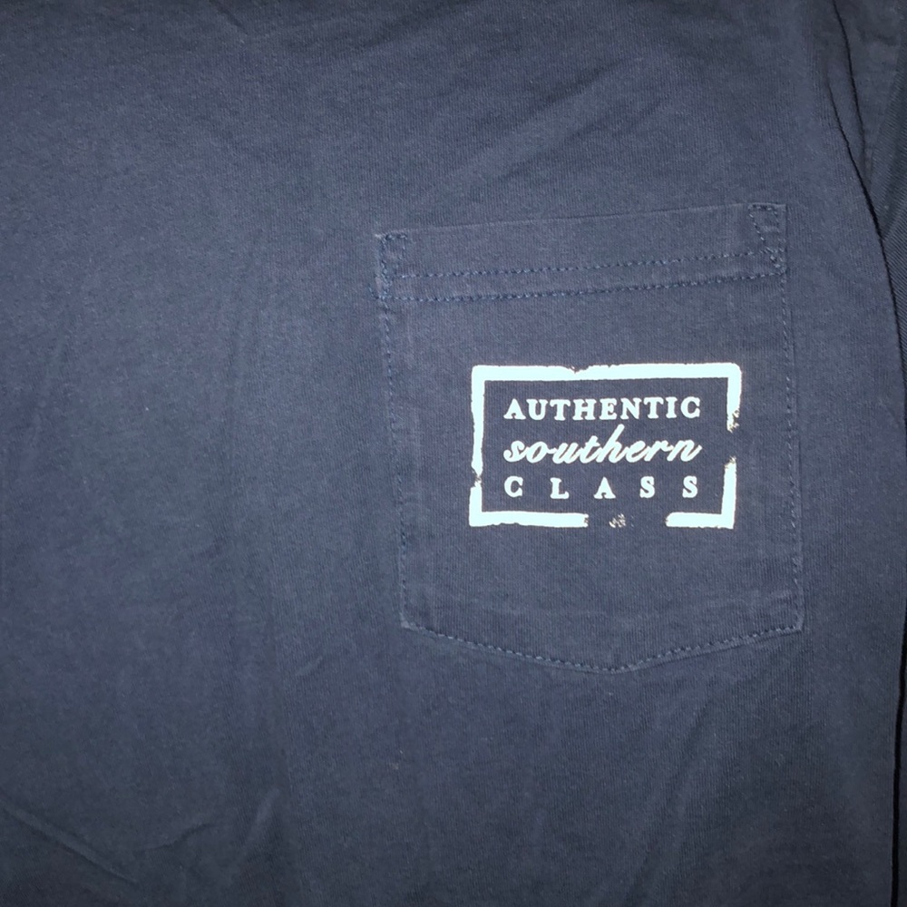 Southern marsh pocket long sleeve tee